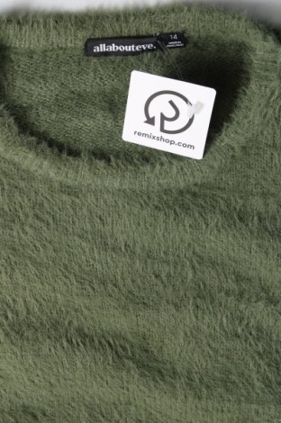 Γυναικείο πουλόβερ All About Eve, Μέγεθος L, Χρώμα Πράσινο, Τιμή 3,80 €
