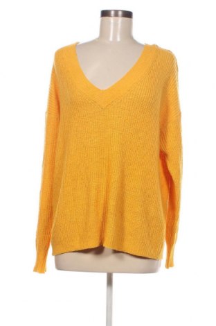 Дамски пуловер Amisu, Размер M, Цвят Жълт, Цена 12,47 лв.