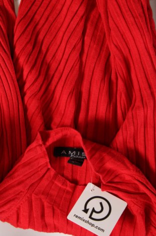 Дамски пуловер Amisu, Размер L, Цвят Червен, Цена 12,47 лв.