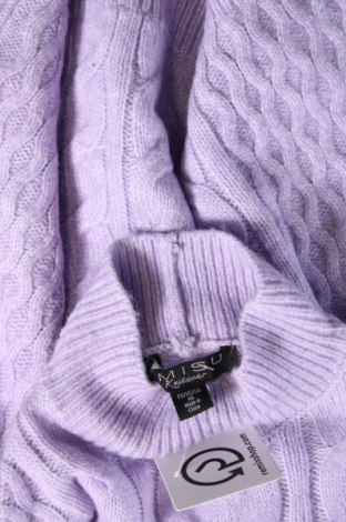 Pulover de femei Amisu, Mărime XS, Culoare Mov, Preț 38,16 Lei