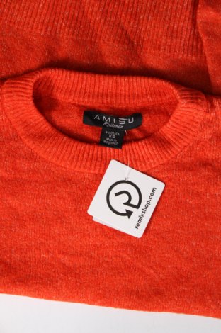 Дамски пуловер Amisu, Размер XS, Цвят Оранжев, Цена 11,60 лв.