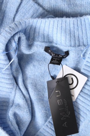 Дамски пуловер Amisu, Размер L, Цвят Син, Цена 9,20 лв.
