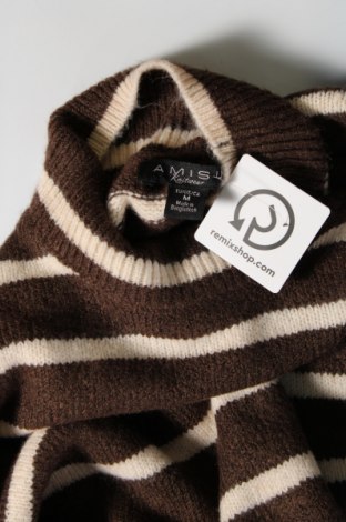 Γυναικείο πουλόβερ Amisu, Μέγεθος M, Χρώμα Καφέ, Τιμή 9,30 €