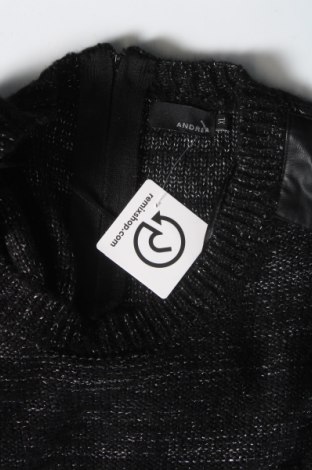 Дамски пуловер Andrea, Размер XL, Цвят Черен, Цена 13,63 лв.