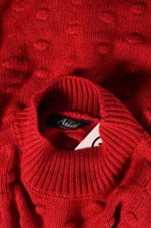 Дамски пуловер Aniston, Размер XS, Цвят Червен, Цена 11,60 лв.