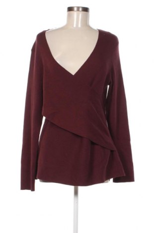 Дамски пуловер Ann Taylor, Размер XL, Цвят Червен, Цена 91,00 лв.
