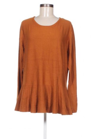 Дамски пуловер Ashley Brooke, Размер XL, Цвят Кафяв, Цена 16,24 лв.