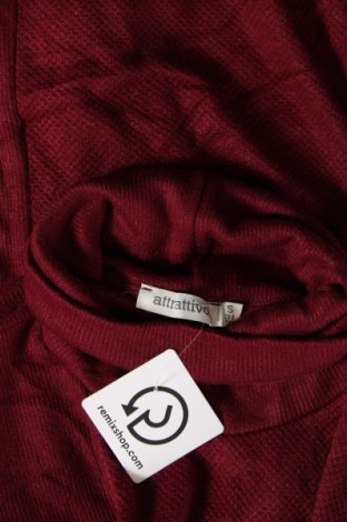 Дамски пуловер Attrattivo, Размер S, Цвят Червен, Цена 17,63 лв.