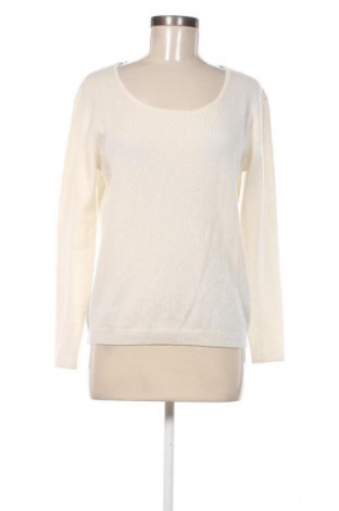 Γυναικείο πουλόβερ Authentic Cashmere, Μέγεθος L, Χρώμα Εκρού, Τιμή 57,83 €
