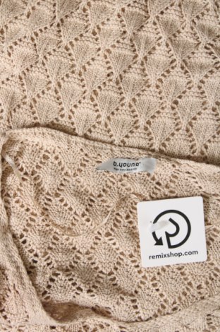 Γυναικείο πουλόβερ B.Young, Μέγεθος L, Χρώμα  Μπέζ, Τιμή 8,41 €
