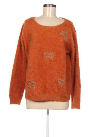 Дамски пуловер Bel&Bo, Размер L, Цвят Кафяв, Цена 13,34 лв.