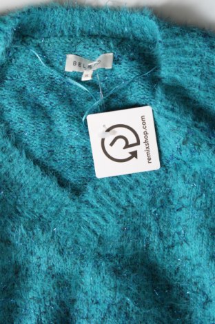 Γυναικείο πουλόβερ Bel&Bo, Μέγεθος XL, Χρώμα Μπλέ, Τιμή 9,51 €