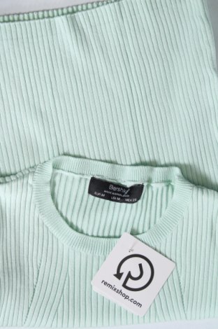 Damenpullover Bershka, Größe M, Farbe Grün, Preis 9,00 €