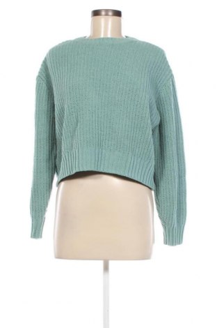 Γυναικείο πουλόβερ Bershka, Μέγεθος S, Χρώμα Πράσινο, Τιμή 7,18 €