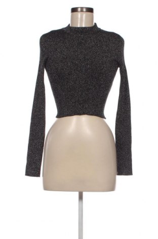 Дамски пуловер Bershka, Размер M, Цвят Черен, Цена 17,60 лв.