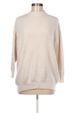 Γυναικείο πουλόβερ Bershka, Μέγεθος M, Χρώμα Λευκό, Τιμή 7,71 €