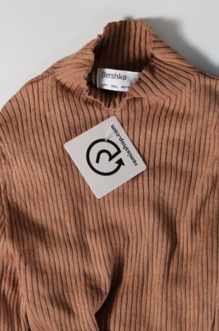 Дамски пуловер Bershka, Размер L, Цвят Кафяв, Цена 11,60 лв.