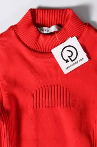 Pulover de femei Bershka, Mărime XS, Culoare Roșu, Preț 41,02 Lei