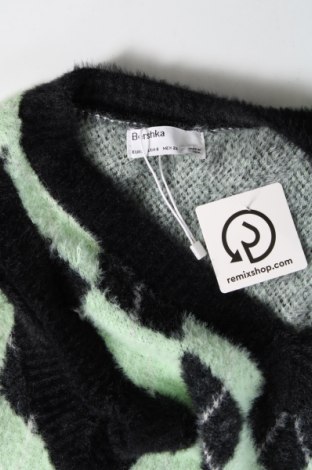 Damski sweter Bershka, Rozmiar S, Kolor Kolorowy, Cena 32,99 zł