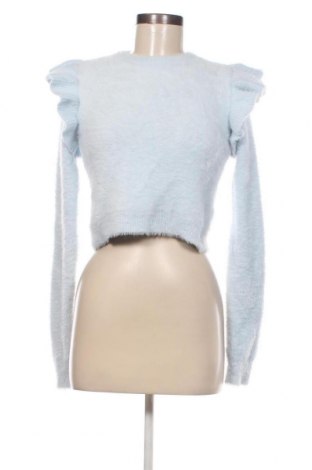 Pulover de femei Bershka, Mărime XS, Culoare Albastru, Preț 52,46 Lei