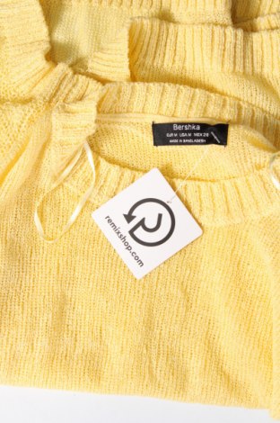 Damski sweter Bershka, Rozmiar M, Kolor Żółty, Cena 92,99 zł