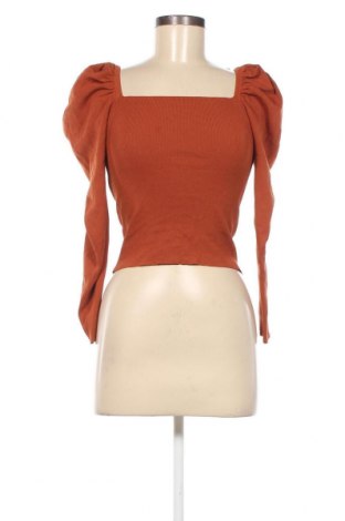 Дамски пуловер Bisou Bisou, Размер M, Цвят Оранжев, Цена 24,38 лв.
