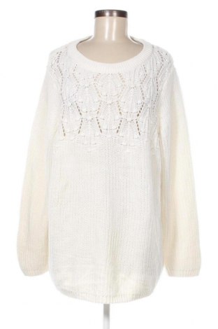 Γυναικείο πουλόβερ Body Fit, Μέγεθος XXL, Χρώμα Λευκό, Τιμή 17,94 €