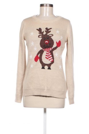 Дамски пуловер Bpc Bonprix Collection, Размер S, Цвят Бежов, Цена 15,95 лв.