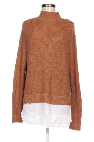 Γυναικείο πουλόβερ Bpc Bonprix Collection, Μέγεθος XL, Χρώμα Καφέ, Τιμή 10,05 €