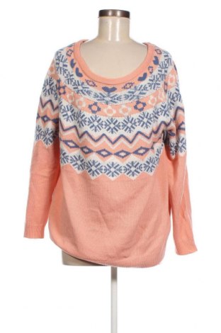 Дамски пуловер Bpc Bonprix Collection, Размер XL, Цвят Многоцветен, Цена 16,24 лв.