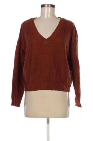 Γυναικείο πουλόβερ Brave Soul, Μέγεθος M, Χρώμα Καφέ, Τιμή 10,14 €