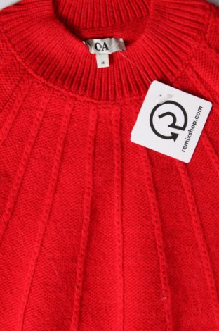 Damenpullover C&A, Größe M, Farbe Rot, Preis 7,49 €