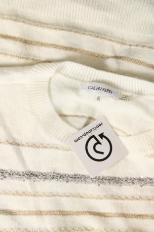 Дамски пуловер Calvin Klein, Размер XL, Цвят Бял, Цена 59,95 лв.