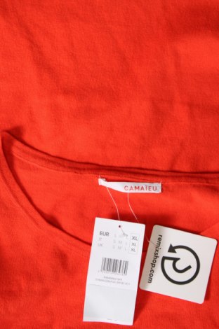 Γυναικείο πουλόβερ Camaieu, Μέγεθος XL, Χρώμα Πορτοκαλί, Τιμή 10,67 €