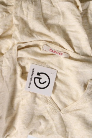 Pulover de femei Camaieu, Mărime S, Culoare Ecru, Preț 44,89 Lei