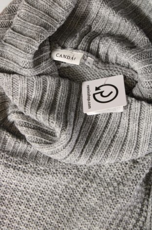 Дамски пуловер Canda, Размер XL, Цвят Сив, Цена 14,50 лв.