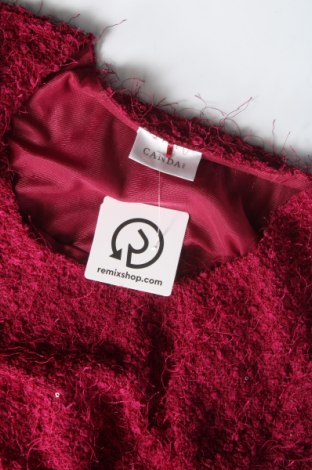 Дамски пуловер Canda, Размер M, Цвят Червен, Цена 11,60 лв.