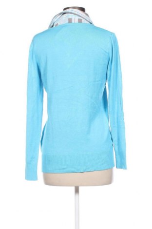 Дамски пуловер Cecilia Classics, Размер M, Цвят Син, Цена 12,47 лв.