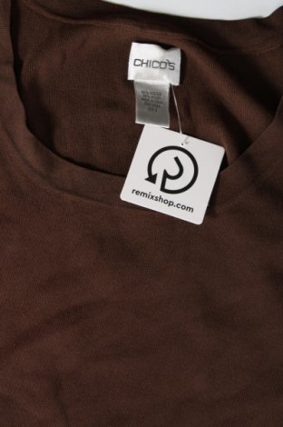 Γυναικείο πουλόβερ Chico's, Μέγεθος L, Χρώμα Καφέ, Τιμή 15,34 €