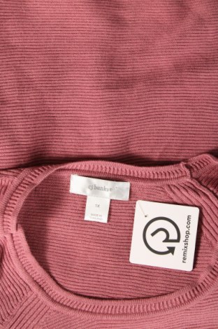 Дамски пуловер Cj Banks, Размер XL, Цвят Розов, Цена 14,50 лв.