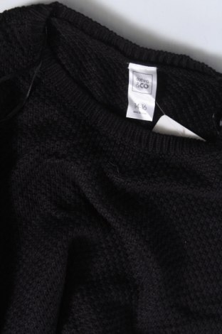 Dámsky pulóver Clothing & Co, Veľkosť L, Farba Čierna, Cena  6,58 €