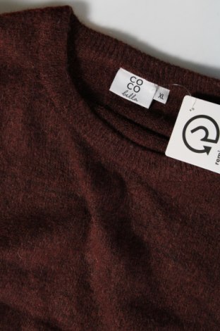 Дамски пуловер Coco, Размер XL, Цвят Кафяв, Цена 13,63 лв.