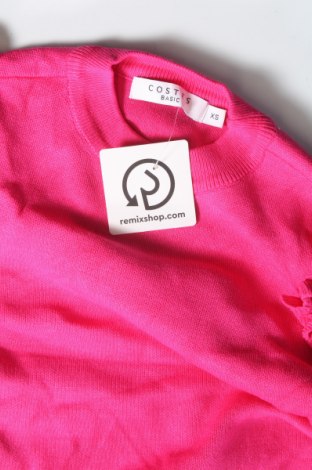 Γυναικείο πουλόβερ Costes, Μέγεθος XS, Χρώμα Ρόζ , Τιμή 10,14 €
