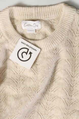 Damski sweter Cotton Club, Rozmiar XS, Kolor Beżowy, Cena 39,89 zł