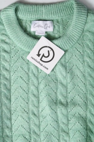 Pulover de femei Cotton Club, Mărime S, Culoare Verde, Preț 38,16 Lei