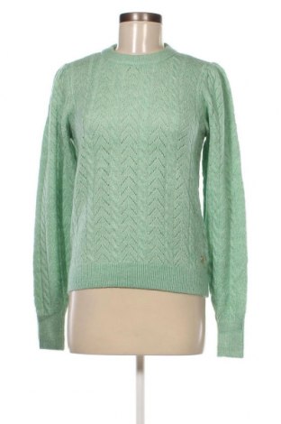 Дамски пуловер Cotton Club, Размер S, Цвят Зелен, Цена 15,08 лв.