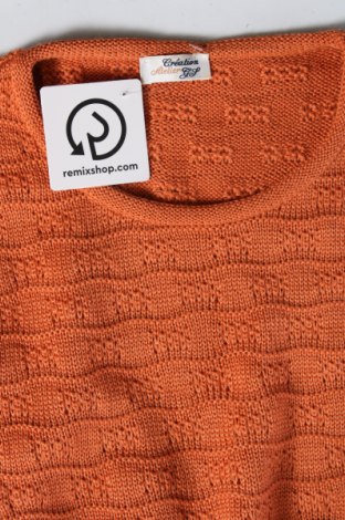 Дамски пуловер Creation Atelier, Размер XL, Цвят Оранжев, Цена 15,37 лв.