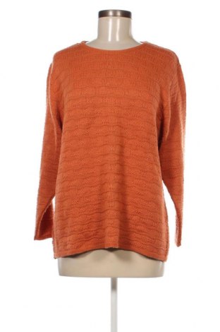 Γυναικείο πουλόβερ Creation Atelier, Μέγεθος XL, Χρώμα Πορτοκαλί, Τιμή 10,58 €