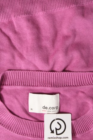 Дамски пуловер De.corp By Esprit, Размер XL, Цвят Розов, Цена 21,73 лв.