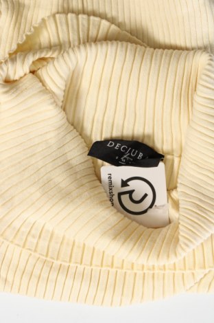 Pulover de femei Decjuba, Mărime M, Culoare Ecru, Preț 108,09 Lei